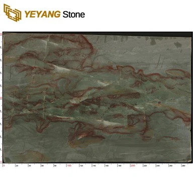 แผ่นหินอ่อนหรูหรา Royal Jade Green