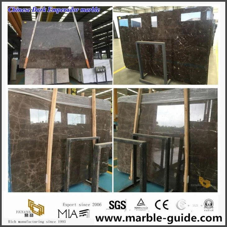 China Dark Emperador Marble Slabs For Home Bathroom Flooring And Wall Tiles Depot
