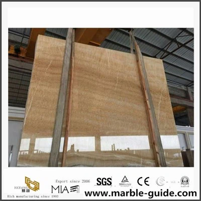 2017 Modern Style Honey Onyx กระเบื้องสีเหลือง Onyx วัสดุตกแต่ง