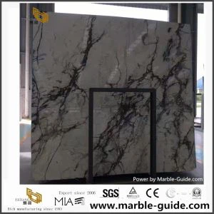 New China Orchid Onyx White หินอ่อนหินอ่อนสำหรับการออกแบบผนังห้องน้ำ