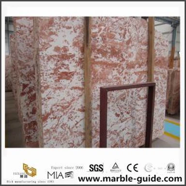 หินอ่อนโรส / หินอ่อนสีแดงกระเบื้องห้องน้ำ