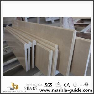 กระเบื้องหินอ่อนสีขาวตัดกับ Bullnose ออกแบบต้นทุนต่ำ