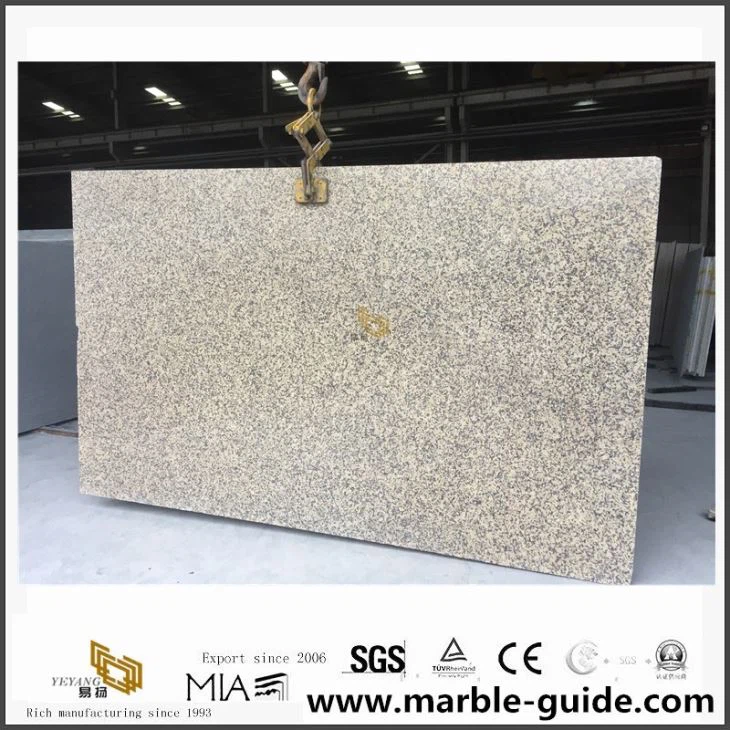Chrysanthemum Yellow Granite Vanity Tops For Bathroom