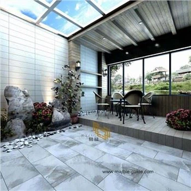 กระเบื้องหินอ่อนสีขาวภาพวาดหมึกหินอ่อน